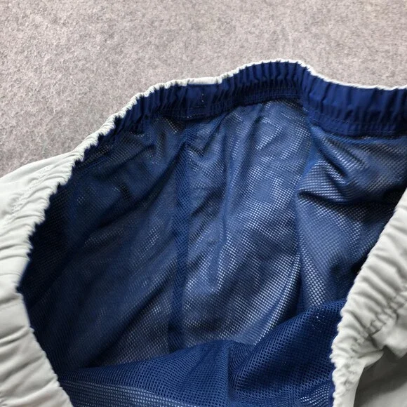 Vintage Nautica Competition Shorts Mens XL Gray Mesh Lined Swim Trunks - Picture 4 of 8